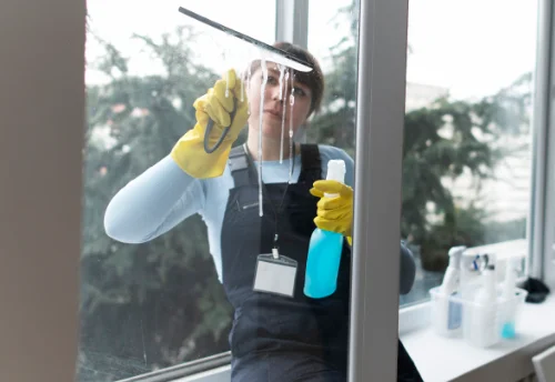 Nettoyage de vitres intérieures et extérieures à Blandy